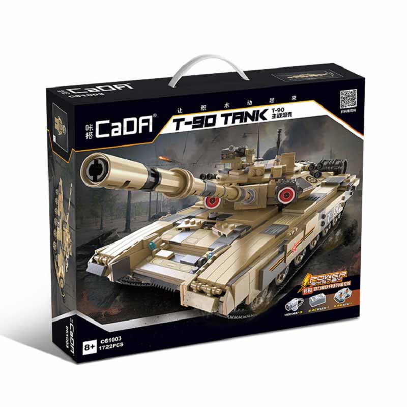 لگو تکنیک ساختنی تانک T90 برند کادا مدل CADA C61003