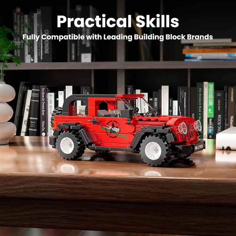 لگو ساختنی ماشین جیپ رانگلر مولدکینگ 27058 Mould King Wrangler Jeep