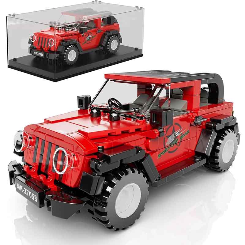 لگو ساختنی ماشین جیپ رانگلر مولدکینگ 27058 Mould King Wrangler Jeep
