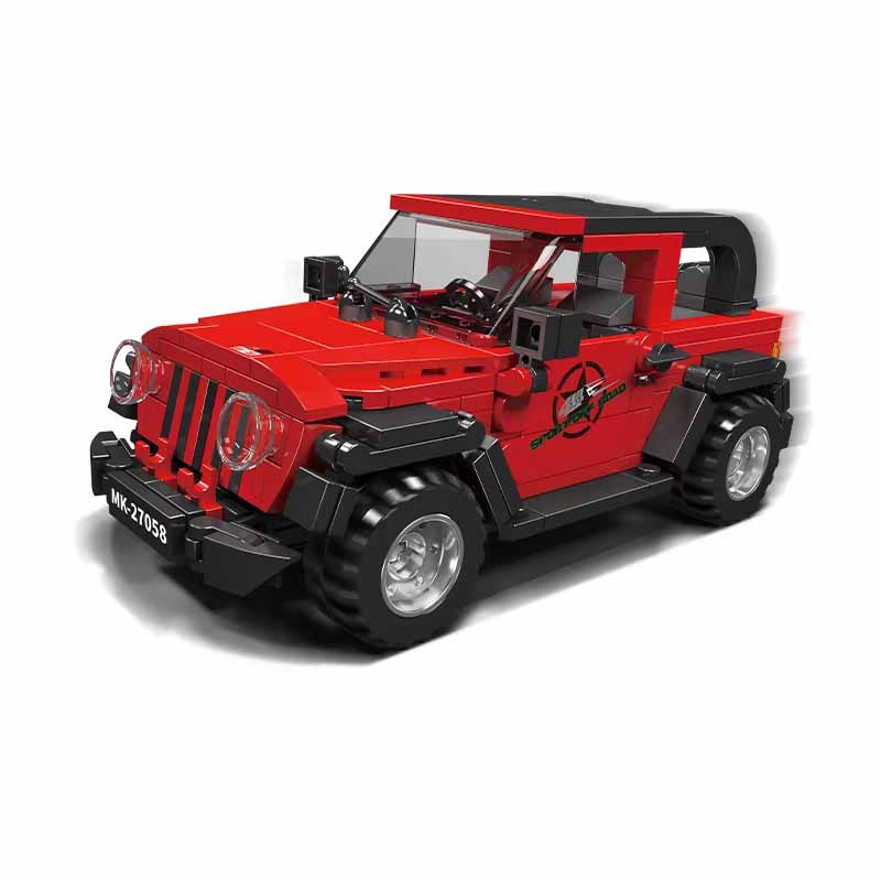 لگو ساختنی ماشین جیپ رانگلر مولدکینگ 27058 Mould King Wrangler Jeep