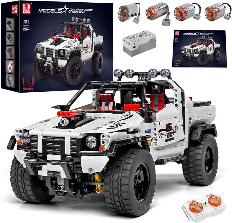 لگو ساختنی ماشین آفرود کنترلی 4X4 مولدکینگ Mould King 4X4 RC 18005