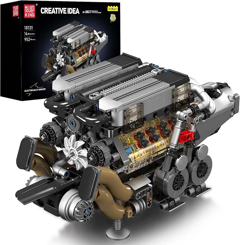 لگو ساختنی موتور ( انجین) W16 مولدکینگ مدل Mouldking Engine 10131