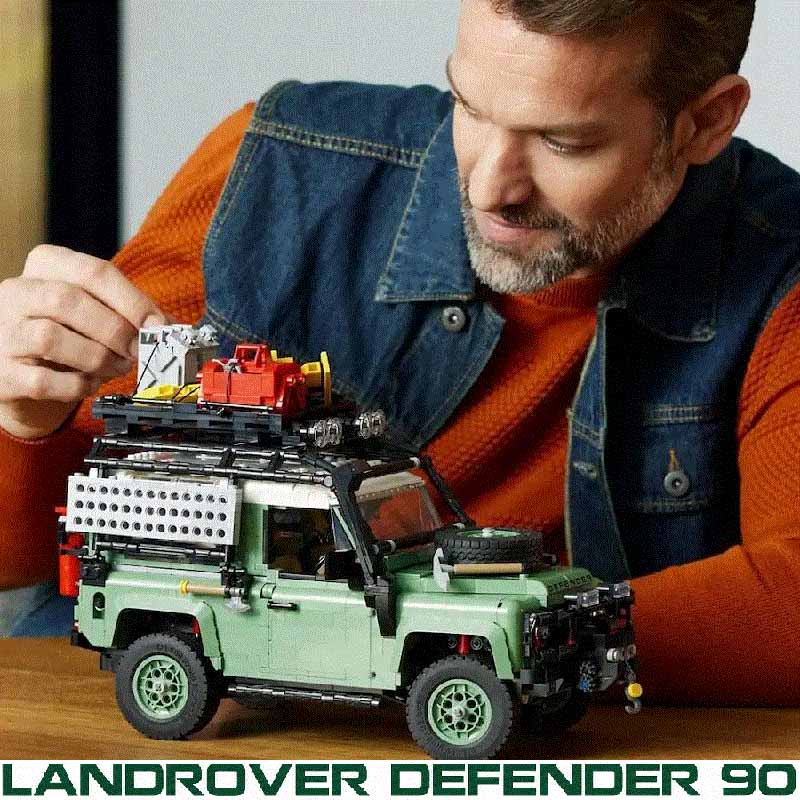 لگو لندرور دیفندر کلاسیک 90 مدل Land Rover Classic Defender 99090 | ساختنی 2336 قطعه