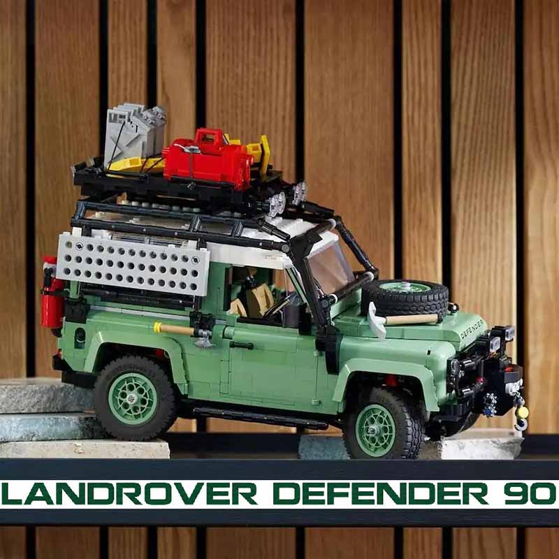 لگو لندرور دیفندر کلاسیک 90 مدل Land Rover Classic Defender 99090 | ساختنی 2336 قطعه