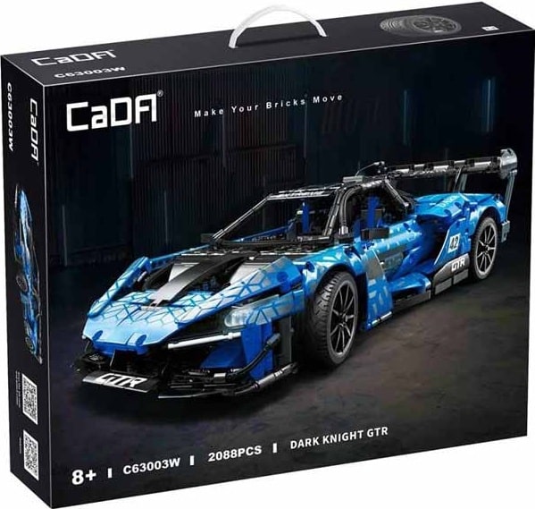 لگو تکنیک ساختنی کنترلی مک لارن سنا جی تی آر برند کادا مدل CADA C63003 McLaren Senna GTR
