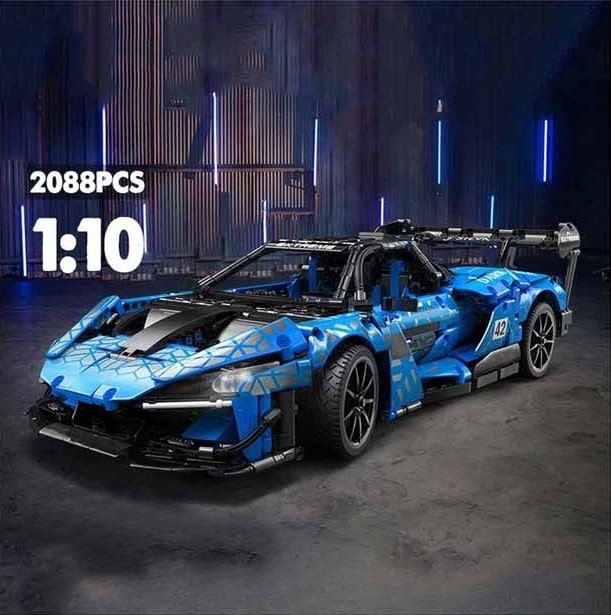 لگو تکنیک ساختنی کنترلی مک لارن سنا جی تی آر برند کادا مدل CADA C63003 McLaren Senna GTR