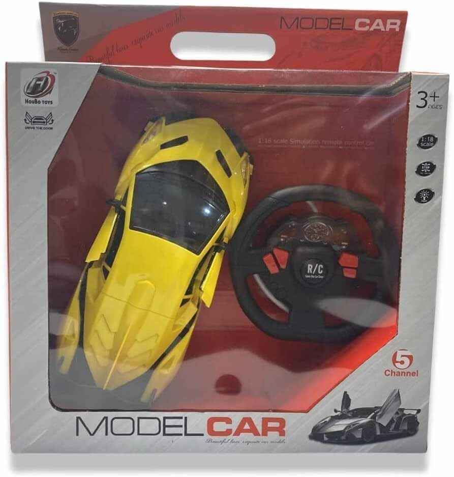 ماشین لامبورگینی کنترلی شارژی با آداپتور مدل HuoBo Toys A888-8A