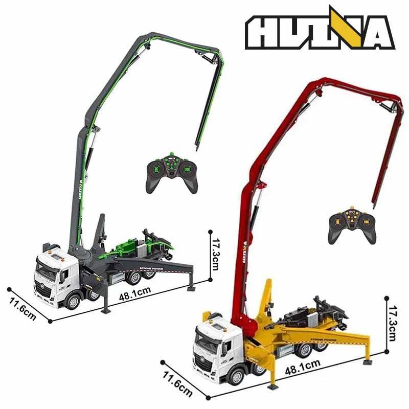 ماشین کامیون بتن ریز کنترلی هوینا مدل Huina Cement Pump Truck 1381