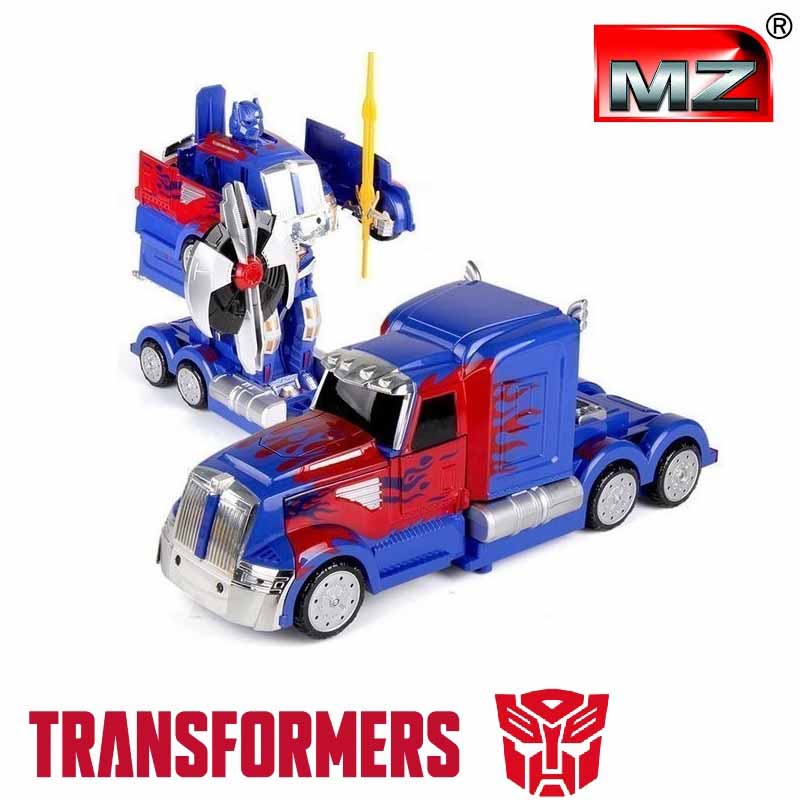 ماشین کامیون کنترلی تبدیل شونده اپتیموس پرایم ام زد MZ Transforming Autobot2335P