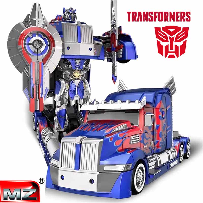 ماشین کامیون کنترلی تبدیل شونده اپتیموس پرایم ام زد MZ Transforming Autobot2335P