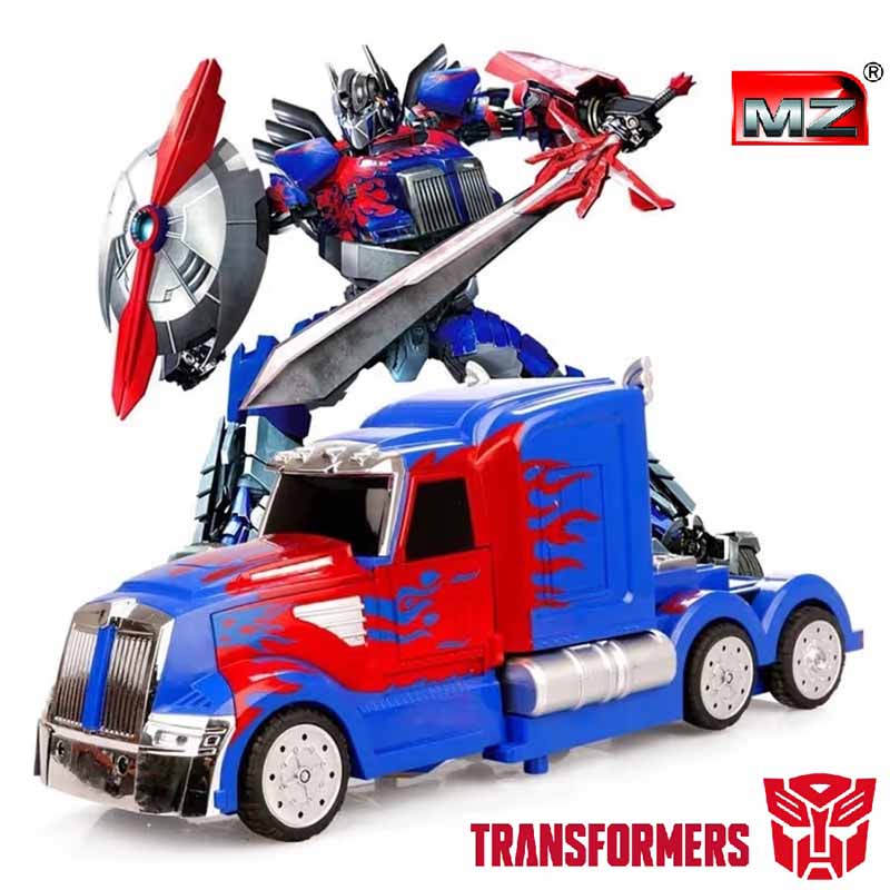 ماشین کامیون کنترلی تبدیل شونده اپتیموس پرایم ام زد MZ Transforming Autobot2335P