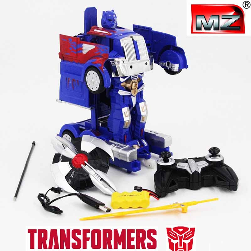 ماشین کامیون کنترلی تبدیل شونده اپتیموس پرایم ام زد MZ Transforming Autobot2335P