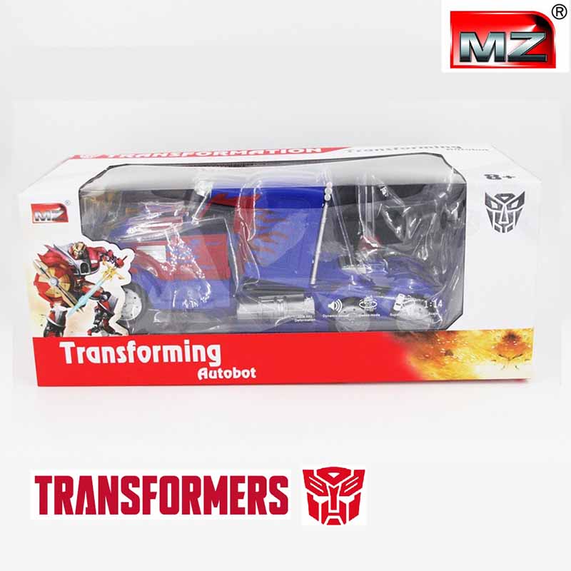 ماشین کامیون کنترلی تبدیل شونده اپتیموس پرایم ام زد MZ Transforming Autobot2335P