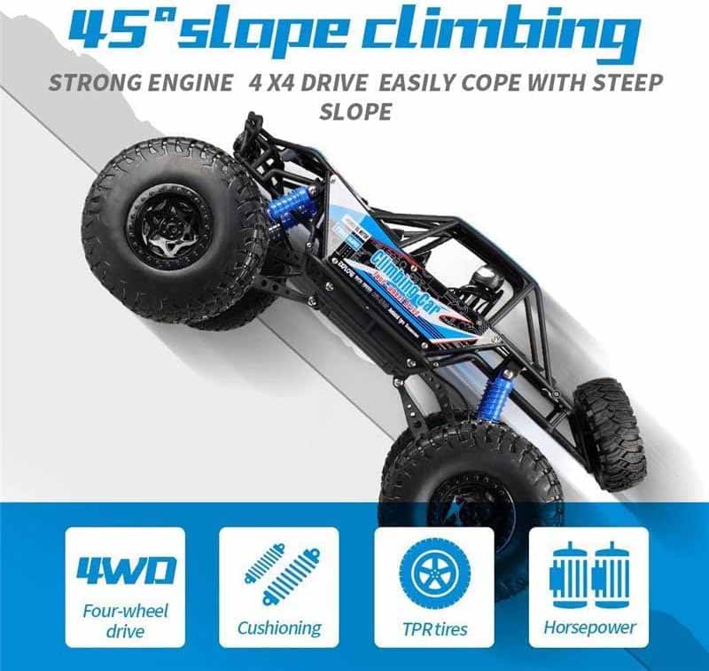 ماشین کنترلی آفرود برند ام زد مدل MZ Climbing Car 2837