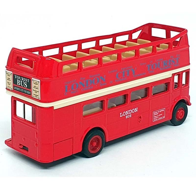 ماکت فلزی اتوبوس دو طبقه بدون سقف توریستی لندن برند ویلی Welly London Bus