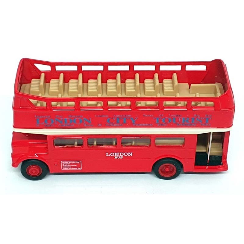 ماکت فلزی اتوبوس دو طبقه بدون سقف توریستی لندن برند ویلی Welly London Bus