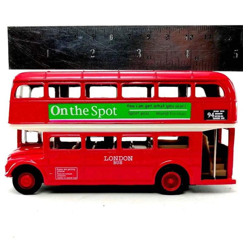 ماکت فلزی اتوبوس دو طبقه لندن برند ویلی Welly London Bus 99930W