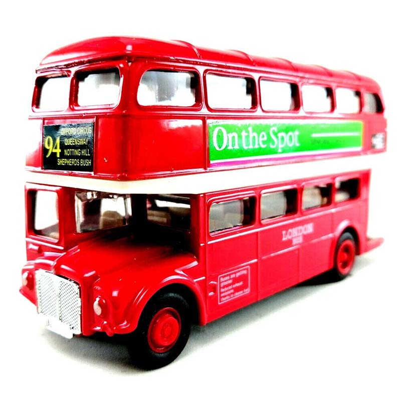 ماکت فلزی اتوبوس دو طبقه لندن برند ویلی Welly London Bus 99930W