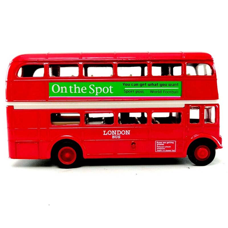 ماکت فلزی اتوبوس دو طبقه لندن برند ویلی Welly London Bus 99930W