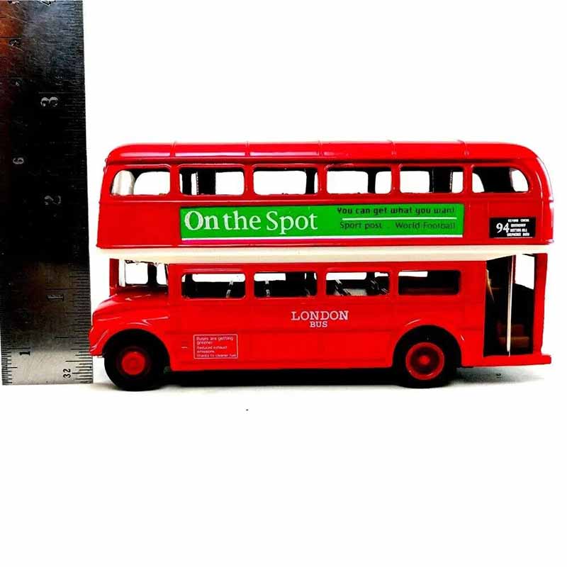 ماکت فلزی اتوبوس دو طبقه لندن برند ویلی Welly London Bus 99930W