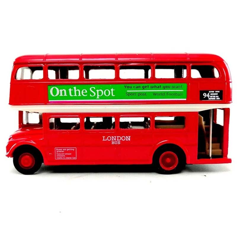 ماکت فلزی اتوبوس دو طبقه لندن برند ویلی Welly London Bus 99930W