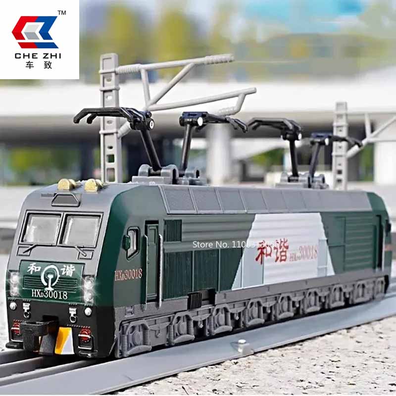 ماکت فلزی قطار موتوردار موزیکال و چراغ دار دانگ فنگ برند چه ژی Chezhi Train CZ512B