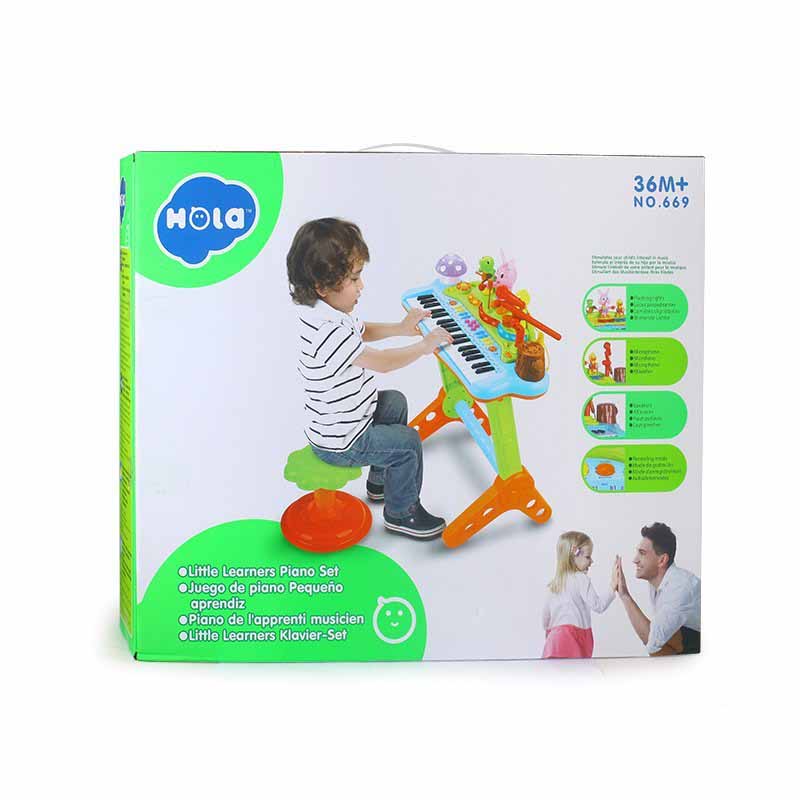 پیانو آموزشی الکترونیکی موزیکال هولا مدل Hola 669