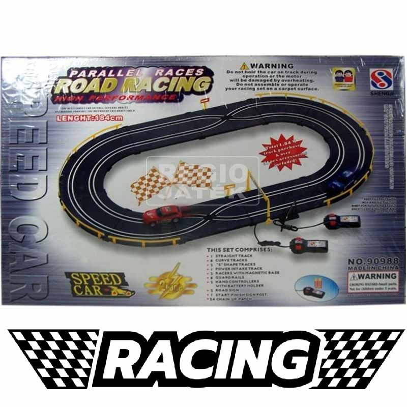 کیت ماشین بازی ریسینگ باتری خور مدل Road Racing 90988